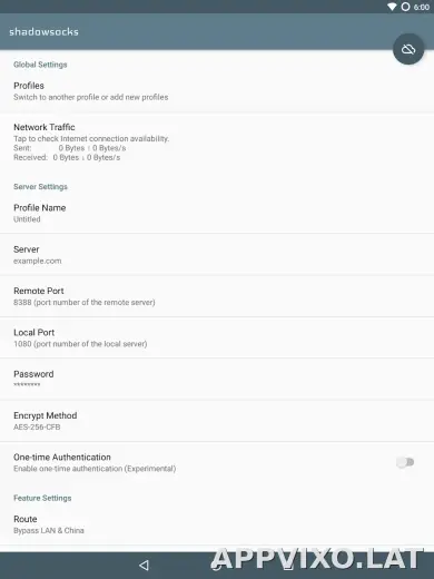 Shadowsocks скриншот 5