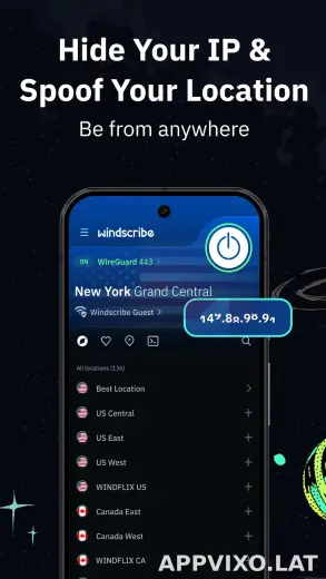 Windscribe скриншот 5